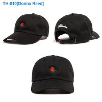 ❁ Donna Reed Soft rose baseball hat hip-hop cap restoring ancient ways zi han edition men and women lovers cap summer flat hat