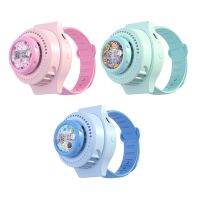 Alarmcw OUT Cartoon Watch Fan Summer leafless from 5V MINI Cooler FANS Portable Silent WRIST from Handheld from Student Cooling Drop Shipping...