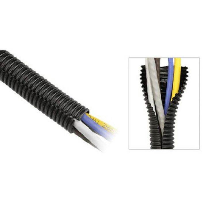 PP Convoluted Conduit Tubes for Automotive Wire Harness (Outer Diameter) x 5 meter Lazada
