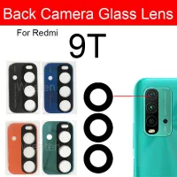 เลนส์กระจกกล้องถ่ายรูปด้านหลังสำหรับ Xiaomi Redmi 9T กระจกกล้องมองหลังเลนส์กระจกกล้องถ่ายรูปชิ้นส่วนเปลี่ยนซ่อมเลนส์