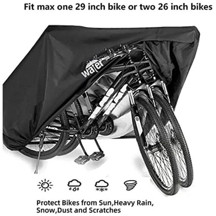 bike-cover-for-1-or-2-bikes-210t-waterproof-outdoor-bicycle-storage-protector-rain-sun-uv-dust-wind-proof-bicycle-cover