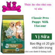 Thức ăn hạt classic bao 10Kg dành cho chó con CÓI 25 GÓI NHỎ BÊN