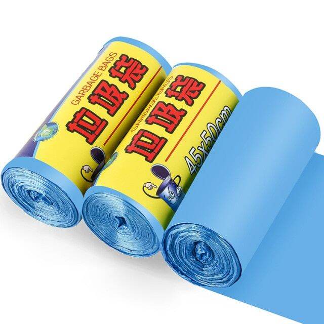 1 Rolls Household Disposable Trash Pouch Kitchen Storage Garbage Bags