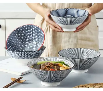 Ceramic Salad Bowl,, Japanese Style Bowl For Salad Spaghetti