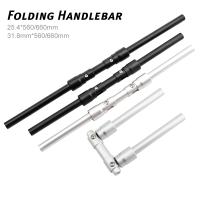 Aluminium Alloy Mountain Bicycle Handle Bar Foldable Kick Stunt Scooter 90 Degree Bike Folding Handlebar 25.4/31.8x560/660mm