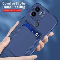 เคสที่เก็บบัตรซิลิโคนเหลวสำหรับ Xiaomi Redmi A1บวก10C 10A 10 9C 9A 9i 9เคสกระเป๋าสตางค์กันกระแทกสำหรับ Redmi 8A K40 Pro