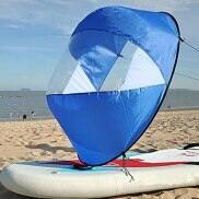 Kayak downwind buồm gió mái chèo Inflatable xuồng thuyền trôi buồm gió với