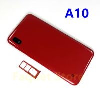 ตัวเรือนด้านหลังฝาครอบด้านหลังแบตเตอรี่ของแท้สำหรับ Samsung Galaxy A10 A20 A11 A12 A105 A125ชิ้นส่วนอะไหล่ทดแทน LHG3765ป้องกันโทรศัพท์