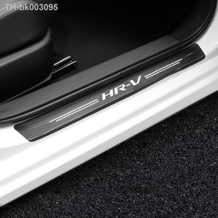 Car Door Sill Plate Sticker For Honda HRV HRV 3 3th 2 2th GH RU RV
