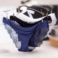 พร้อมส่งจากไทย?Sanay Bra? (N011) กางเกงในลูกไม้ไร้ขอบ SEXY ผ้านิ่มไม่ระคายเคือง