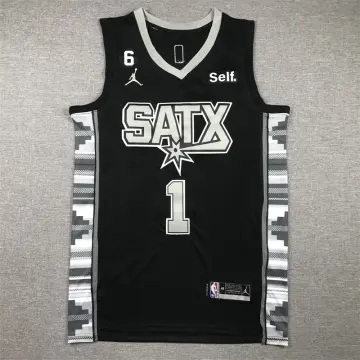 San Antonio Spurs NBA basketball camouflage jersey Victor