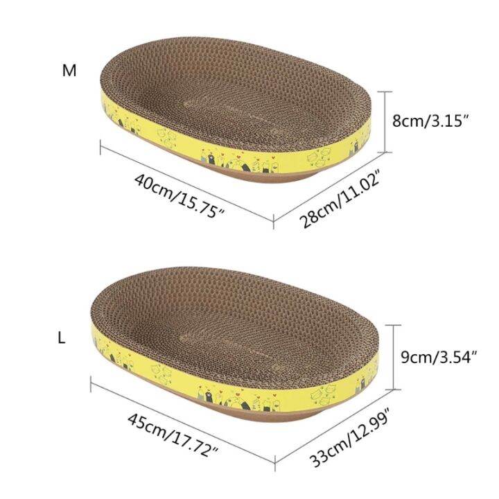 cat-scratcher-corrugated-scratching-board-cardboard-lounge-bed-scratch-pad-nest-furniture-protect-kitten-training-toy