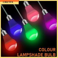 CIRETEX 5W ค่ะ Lamparas ของตกแต่งบ้าน แสงที่มีสีสัน โคมไฟ A60 ฐาน B22สำหรับ E27 หลอดไฟแอลอีดี