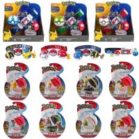 【JCHEN pet supplie】 GenuineWCT Battle Feature Figures Pet ElfBelt Retractable Boxed PocketPokeball VersionToys Gifts