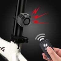 USB Rechargeable Bike Alarm Anti Theft Security Alarms for Home Wireless Alarm with Autostart Motion Sensor Bicycle Warning Bell Household Security Sy