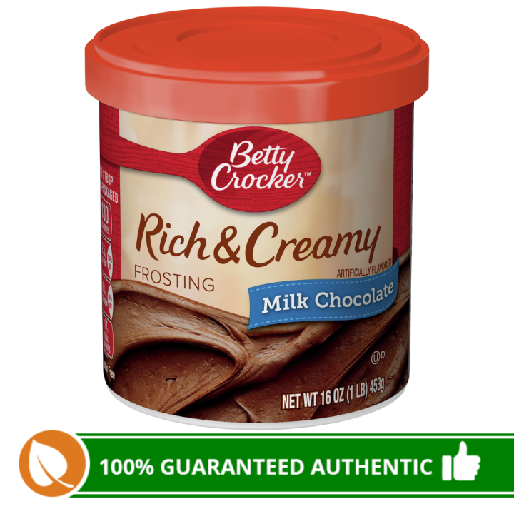 Betty Crocker Rich And Creamy Frosting Milk Chocolate 453g Lazada Ph