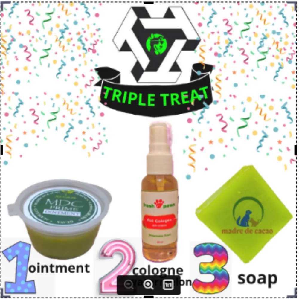 Dog ointment, Dog Cologne (watermelon scent) and MDC Soap | Lazada PH