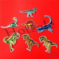 【hot sale】 ❀■♗ B15 ☸ Animals：Dinosaur - Jurassic Park Patch ☸ 1Pc Diy Sew on Iron on Badges Patches