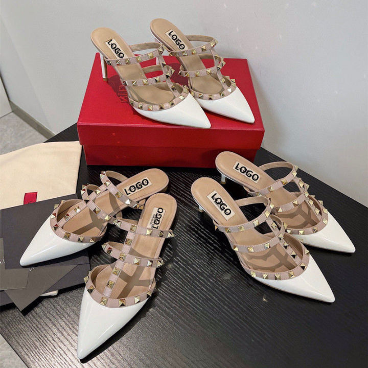 classic-austrian-rivets-half-drag-high-heels-vt-rivets-pointy-toe-flat-slippers-all-match-retro-shoes-heels-mules