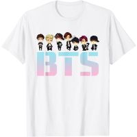 เสื้อยืดแขนสั้น K-pop BTS, แฟชั่นชายและหญิง t -shirts, คู่รักรูปแบบคอกลมสบาย ๆ , รูปแบบ t -shirts, ผ้าฝ้าย 100%