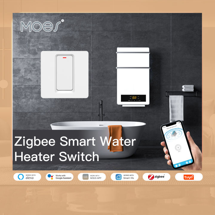 MOES Tuya Smart ZigBee Water Heater Boiler Switch Smart Life APP ...