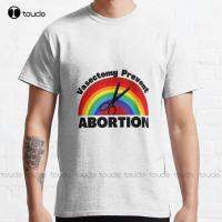 Vasectomy Prevent Abortion Meme Sticker &amp; Tees Classic T-Shirt MenS Athletic Shirts &amp; Tees Funny Art Streetwear Cartoon Tee New