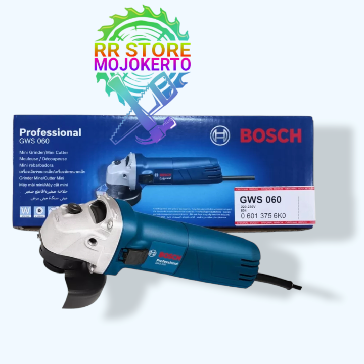 GERINDA BOSCH GWS 060 Mesin Gerinda 4" Lazada Indonesia