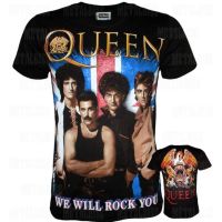 เสื้อวง QUEEN WeWillRockYou The ROXX ร็อค ไซส์ S M L 2023