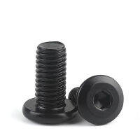 Hypotenuse Flat Head Hex Drive Screw Down Side Furniture Screws Black Carbon Steel M6 M8