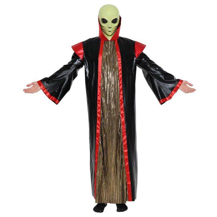 Alien Black Jumpsuit Costumes Cosplay Good Quality Robe for Halloween