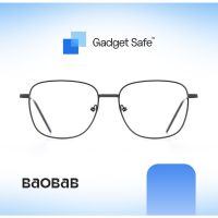 （A VOGUE）☋ Baobab Eyewear MILES Gadget Safe Glasses Anti Radiation Eyeglasses For Men and Women Square