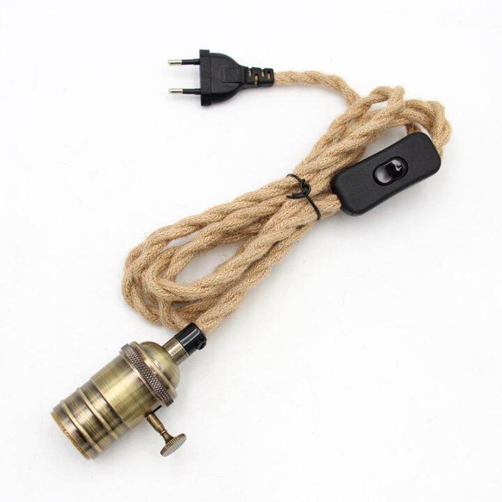 110v-250v-vintage-pendant-light-cord-kits-with-european-plug-jute-rope-twisted-cable-industrial-loft-e27-hanging-lamps