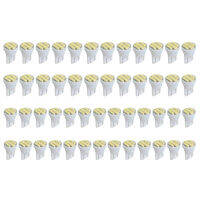 50 PCS 8SMD สีขาวสว่าง LED หลอดไฟภายใน W5W 194 158 168 2825 6000K