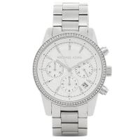 นาฬิกาผู้หญิง MICHAEL KORS Ritz Chronograph White Dial Ladies Watch MK6428