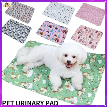 Dog Pee Pad Blanket Reusable Absorbent Diaper Washable Puppy Training –