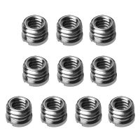 New 10pcs 14" To 38" Convert Screw Adapter For Tripod DSLR SLR Camera Accessories Stainless Steel Convert Screw Adapter