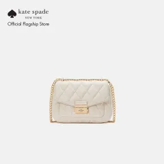 Kate Spade Carey Smooth Quilted Leather Small Flap Shoulder Bag