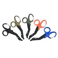 【LZ】 New Rescue Scissors EDC Tactical Rescue Scissor Trauma Gauze Tactical Gear First Aid Shears Tool For Camping Hiking Survival