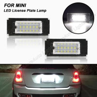 For MINI R56 Hatchback 2007-2013 R57 Convertible 2009~ R58 Coupe 2011~ R59 Roadster 2011~ 2PCS LED License Number Plate Lights