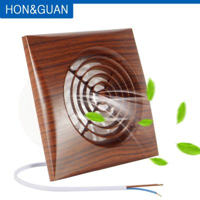 Hon Guan 4 10W 220V 110V Silent Extractor Fan Bathroom Kitchen Ventilation Outlet Wall Mounted Ceiling Window Exhaust