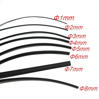8 meters/lot Heat Shrink Tubing Insulation Termoretractil Sleeve Sheath Cable Diameter 1mm/2mm/3mm/4mm/5mm/6mm/7mm/8mm Ratio 2:1