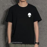 White Alien Mask Cool Printing T-Shirts S-Xxxl Crewneck Tee Shirts Comfortable Loose Man Tshirts Oversized T-Shirt Male