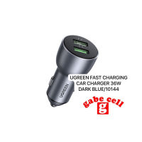 Ugreen อุปกรณ์ชาร์จในรถยนต์ 36w Dual Usb Port Qc 3.0 ชาร์จเร็ว -10144 ag