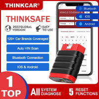 【2023 Latest】Thinkcar Thinksafe OBD2เครื่องสแกนเนอร์ Professional ระบบเครื่องอ่านโค้ด EOBD น้ำมัน EPB SAS TPMS ABS 5ฟังก์ชั่นรีเซ็ต JOBD/รถ OBDII สแกนเนอร์อัตโนมัติสำหรับ Proton Perodua Toyota ODB2รถเครื่องวิเคราะห์/รุ่นอัพเกรด