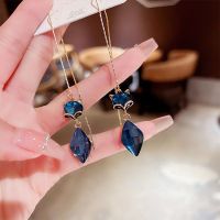 ✹ Use A Computer14bth2dgd Temperament Gem Pendant Earrings Earring Jewelry