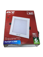 โคมพาเนลไลท์แอลอีดี Panel LED Light รุ่น Square TD ขนาด 6,9,12,15,18 และ 24 W แสงเดย์ และแสงวอร์มไวท์ หน้าเหลี่ยม