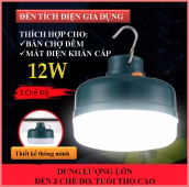 Đèn Led tích điện Chiếu sáng khẩn cấp 12W 24W 36W Bóng đèn LED cắm trại