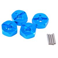 [HF14] 4Pcs Hexagonal Combiner ล้อ Hex 7มม.อัพเกรด12Mm สำหรับ1/18 Wltoys A949 A959 A969 A979 K929 1/10ยาง