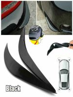 2pcs Car Styling Universal Rubber Car Bumper Corner Protector Stickers Guards Buffer Trim Molding Anti-Scratch Protection Strip