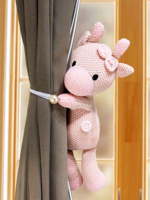 【LZ】 2Pcs/set Cartoons Animal Strap Curtain Clip Tie back Curtain Hook Accessories Curtain Buckle Children Room Decoration